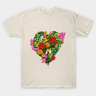 Flower Heart T-Shirt